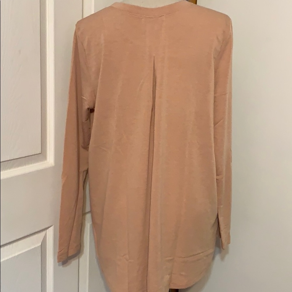 ❌DONATED❌Cherish Sherbert Beige French Terry Top - Picture 4 of 8